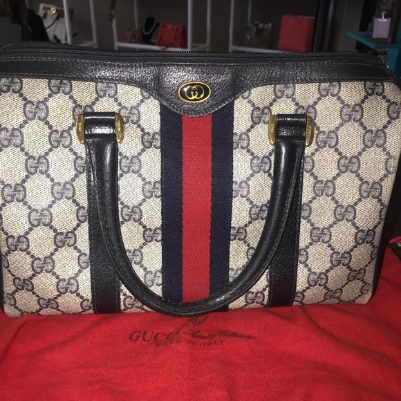Gucci Handbags - Vintage Gucci Small Boston Bag